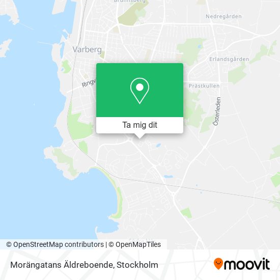 Morängatans Äldreboende karta