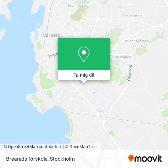 Breareds förskola karta