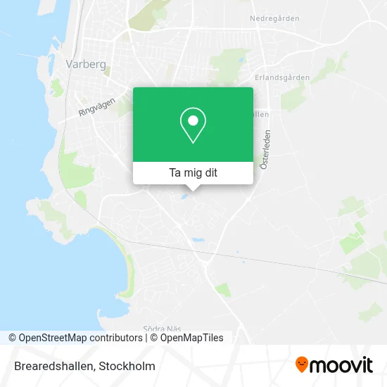 Brearedshallen karta