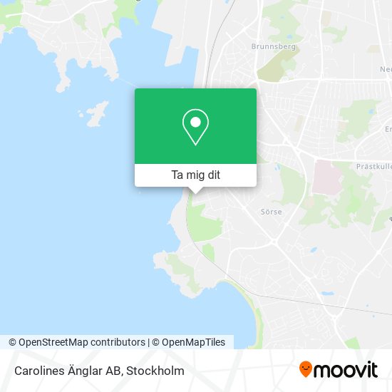 Carolines Änglar AB karta