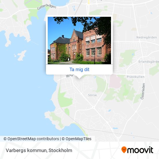 Varbergs kommun karta