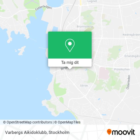 Varbergs Aikidoklubb karta