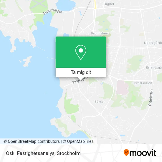 Oski Fastighetsanalys karta