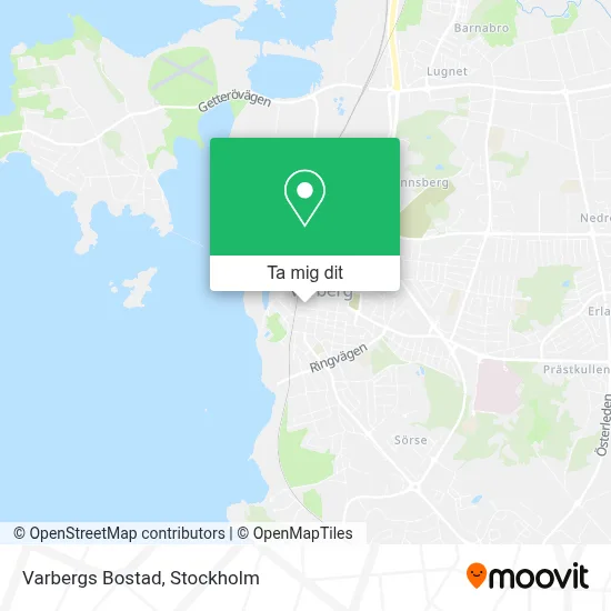 Varbergs Bostad karta