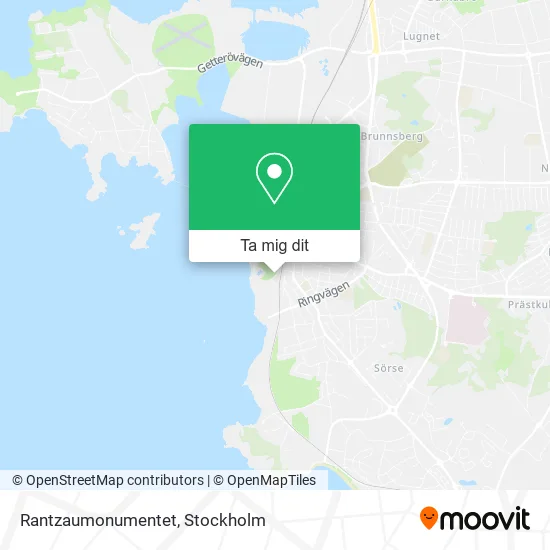 Rantzaumonumentet karta