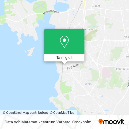 Data och Matematikcentrum Varberg karta