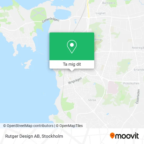 Rutger Design AB karta