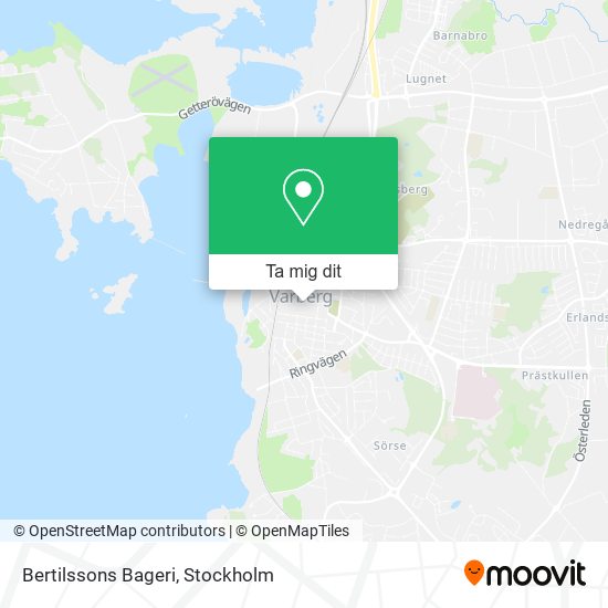 Bertilssons Bageri karta