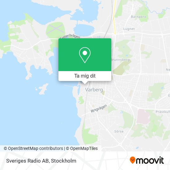 Sveriges Radio AB karta