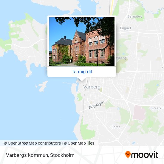 Varbergs kommun karta