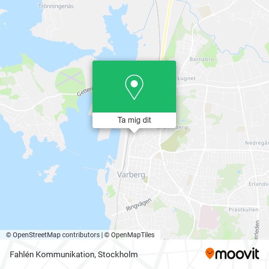 Fahlén Kommunikation karta