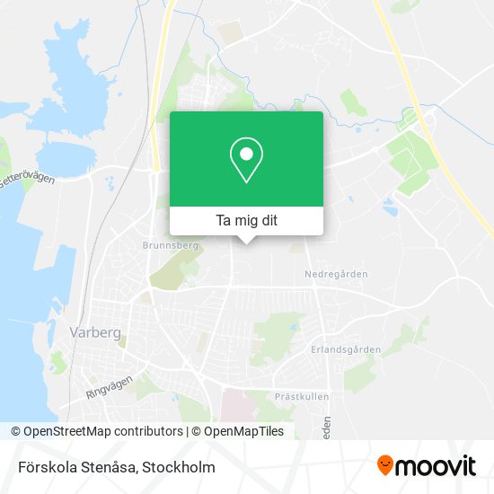 Förskola Stenåsa karta