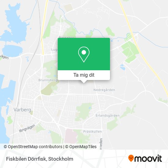 Fiskbilen Dörrfisk karta