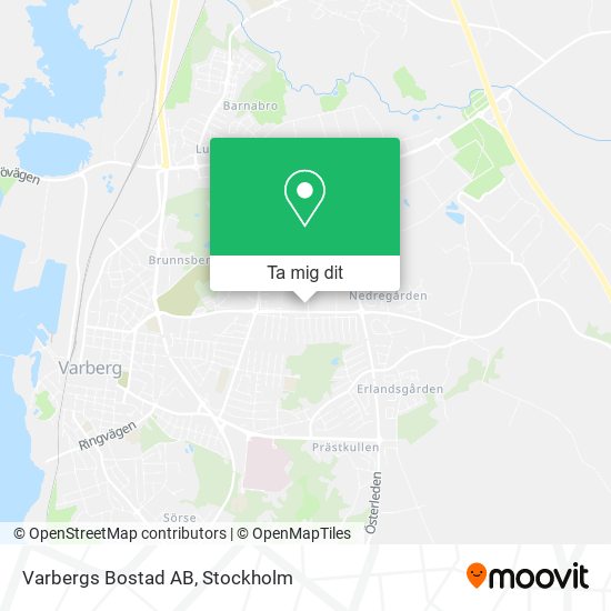Varbergs Bostad AB karta