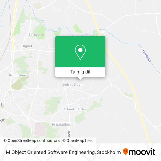 M Object Oriented Software Engineering karta