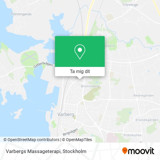 Varbergs Massageterapi karta