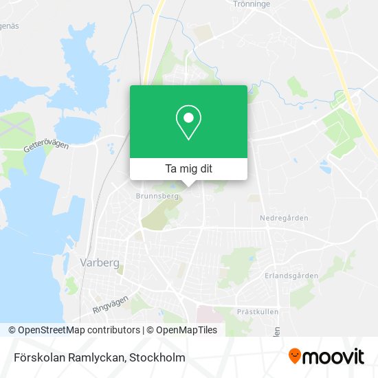 Förskolan Ramlyckan karta