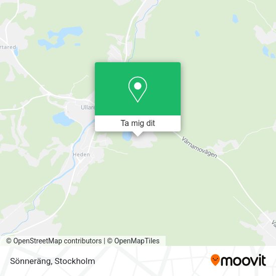 Sönneräng karta