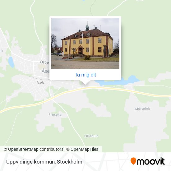 Uppvidinge kommun karta