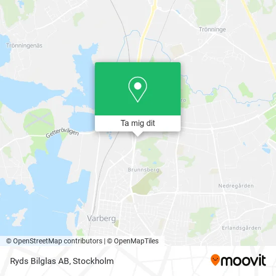 Ryds Bilglas AB karta