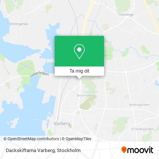 Dackskiftarna Varberg karta