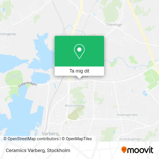 Ceramics Varberg karta
