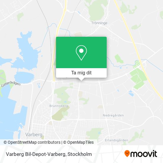 Varberg Bil-Depot-Varberg karta