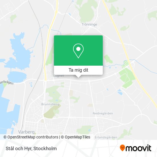 Stål och Hyr karta