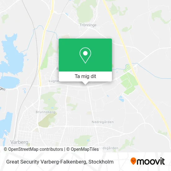Great Security Varberg-Falkenberg karta