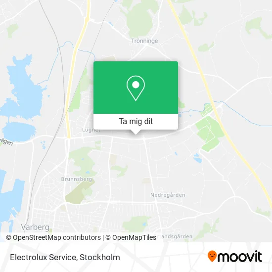 Electrolux Service karta