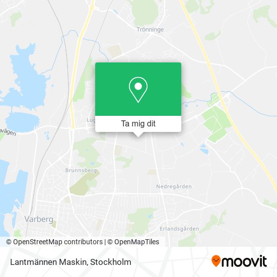 Lantmännen Maskin karta