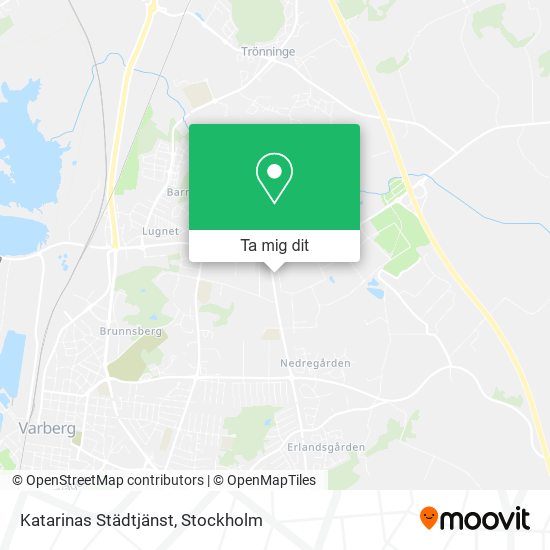 Katarinas Städtjänst karta