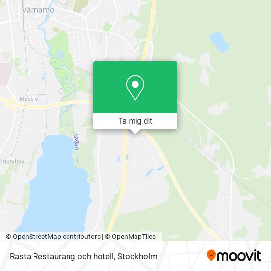 Rasta Restaurang och hotell karta