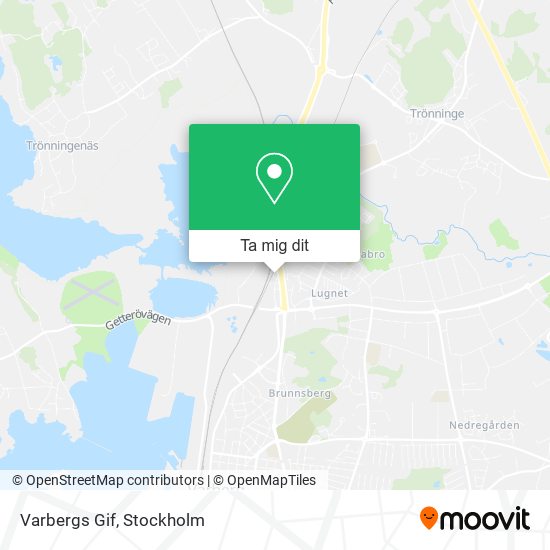 Varbergs Gif karta