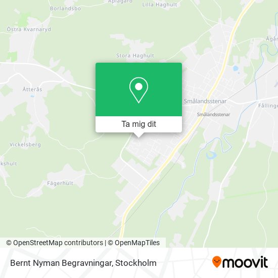 Bernt Nyman Begravningar karta