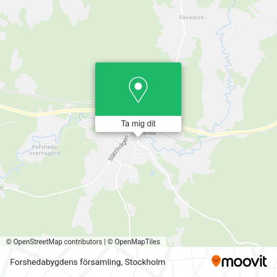 Forshedabygdens församling karta