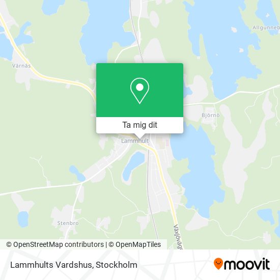 Lammhults Vardshus karta