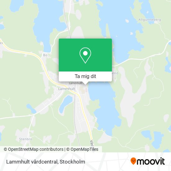Lammhult vårdcentral karta