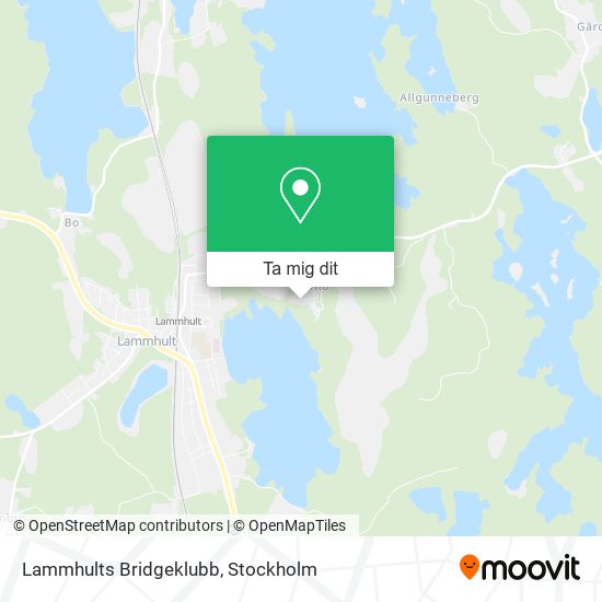 Lammhults Bridgeklubb karta