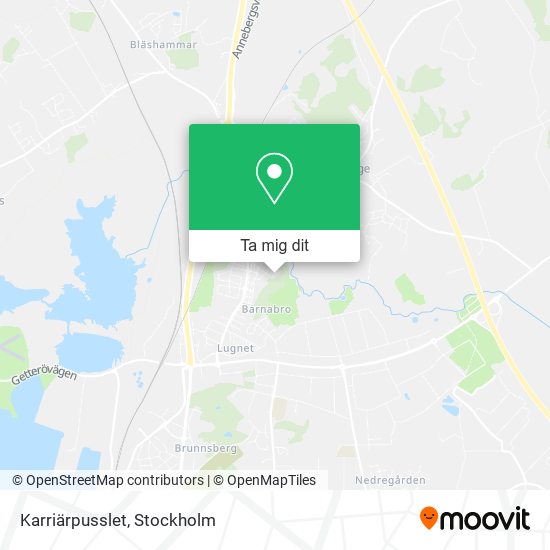 Karriärpusslet karta