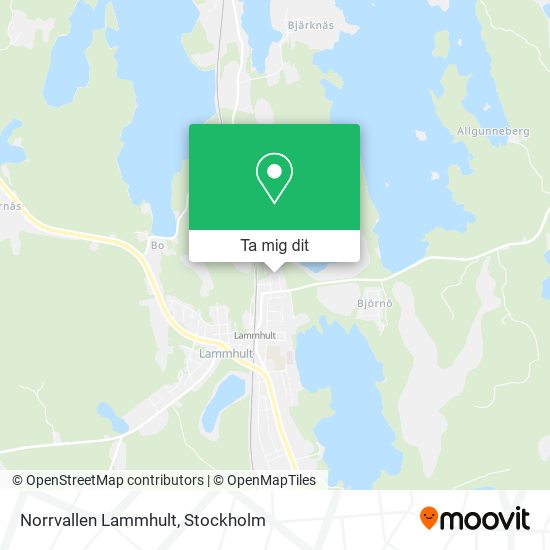 Norrvallen Lammhult karta