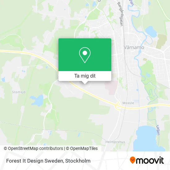 Forest It Design Sweden karta