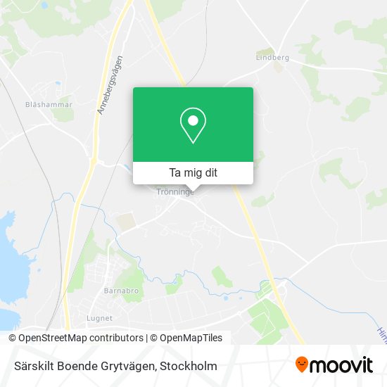 Särskilt Boende Grytvägen karta