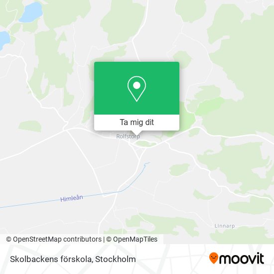 Skolbackens förskola karta