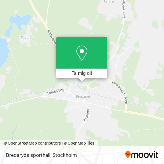 Bredaryds sporthall karta