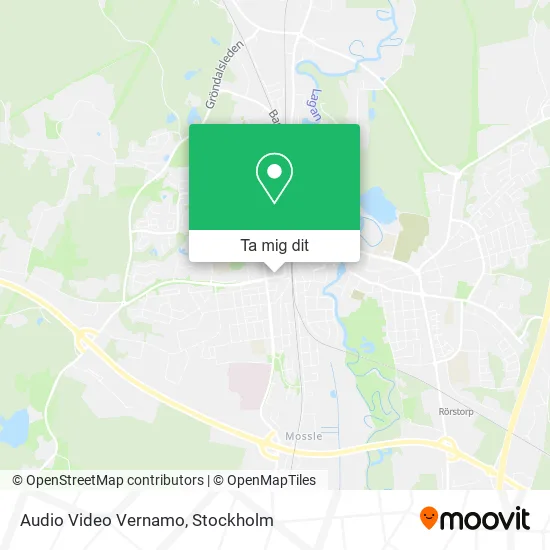 Audio Video Vernamo karta