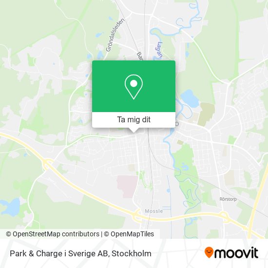 Park & Charge i Sverige AB karta