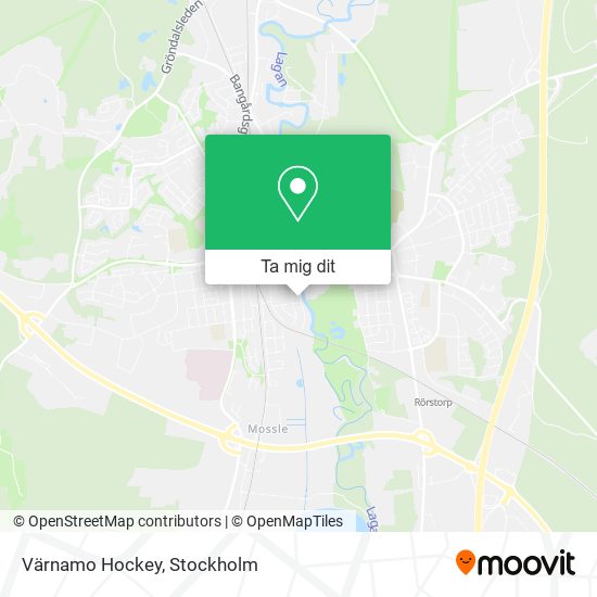 Värnamo Hockey karta