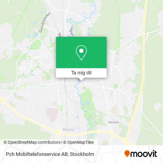 Pch Mobiltelefonservice AB karta