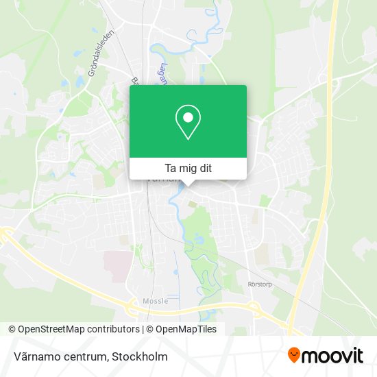 Vãrnamo centrum karta